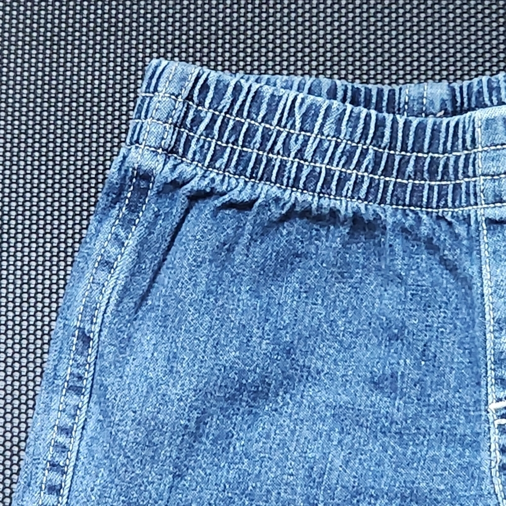 Miniwear Denim Blue Jean Pants For Baby Size 6-9 Mo - Picture 2 of 8